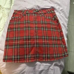 Forever 21 Plaid Skirt